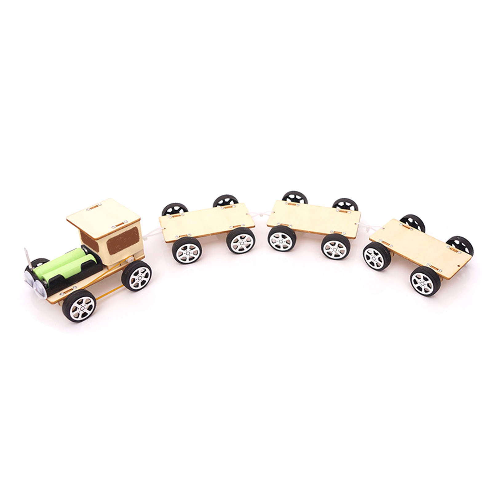 Science Project Kit - ชุดของเล่น STEM DIY รถไฟฟ้า ชุดทดลองวิทยาศาสตร์ ชุดสร้างสรรค์เทคโนโลยีอิเล็กทรอนิกส์