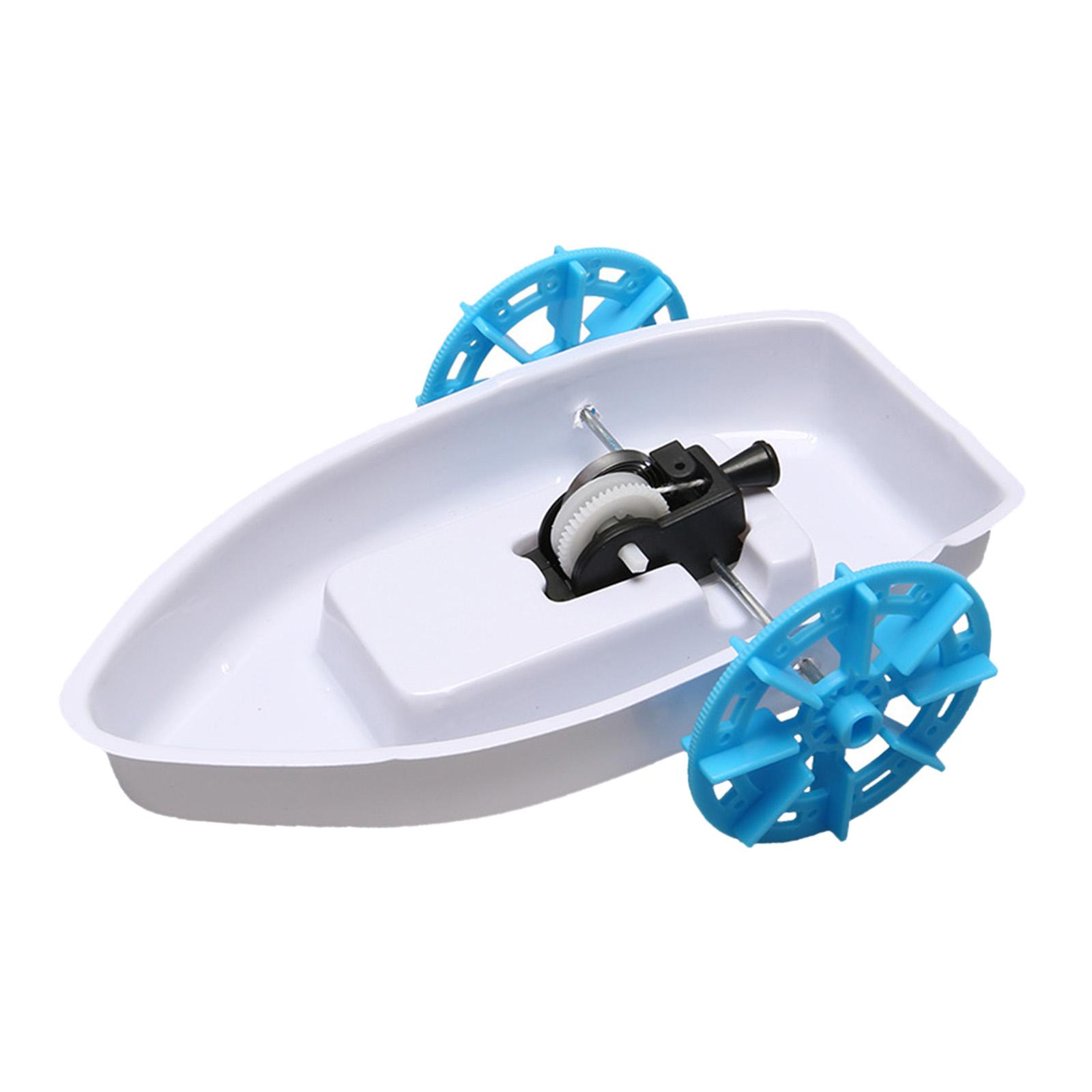 Science Toys - ชุดโมเดลเพื่อการศึกษาแบบ DIY เรือไม้ที่ยังไม่ได้ประกอบ ของเล่นทดลองวิทยาศาสตร์สำหรับเด็กชาย เด็กหญิง และวัยรุ่น