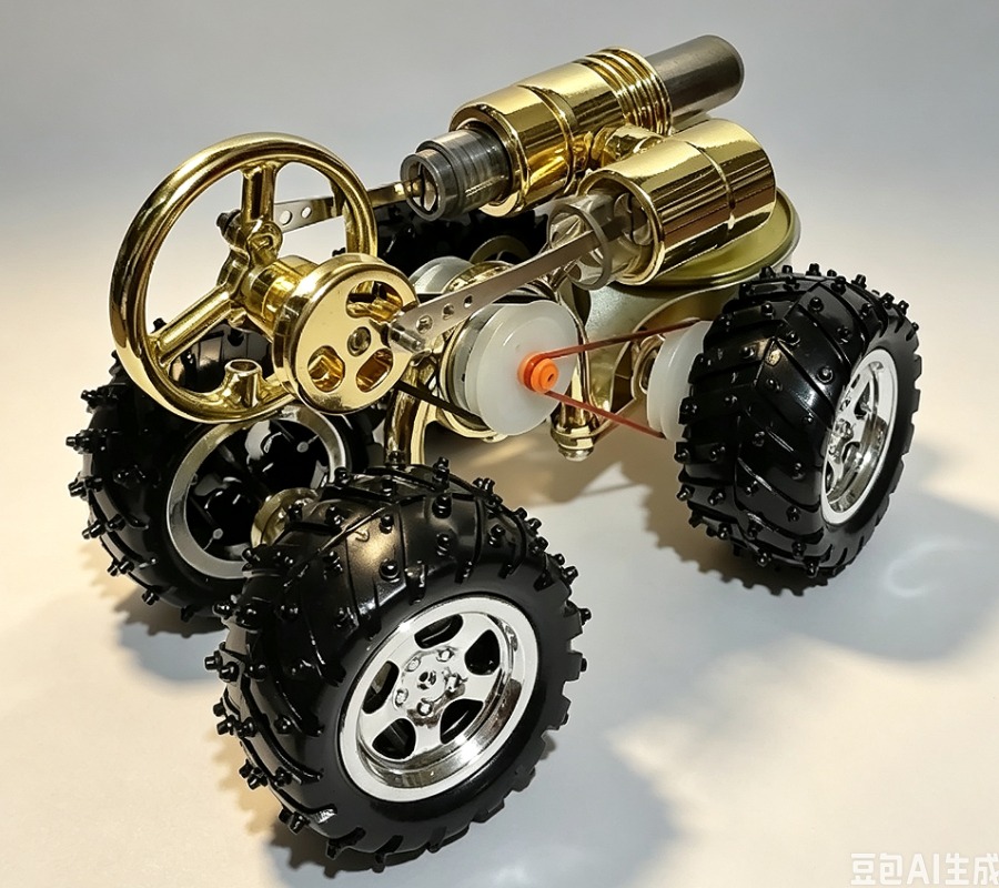 Science Toys - โมเดลเครื่องยนต์สันดาปภายนอกขนาดเล็ก ของเล่นวิทยาศาสตร์พลังไอน้ำ ของขวัญสำหรับการสอนการทดลองทางฟิสิกส์