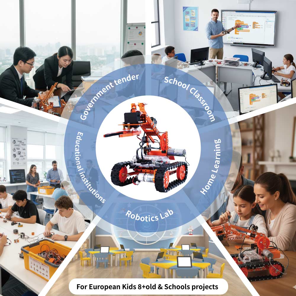 ชุดหุ่นยนต์ DIY แบบหลายโมเดลขั - Science Project Robot บทวิจารณ์และราคา