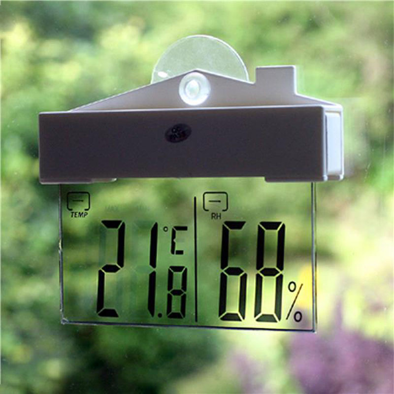 เครื่องวัดอุณหภูมิหน้าต่างแบบด - Weather Station Indoor บทวิจารณ์และราคา