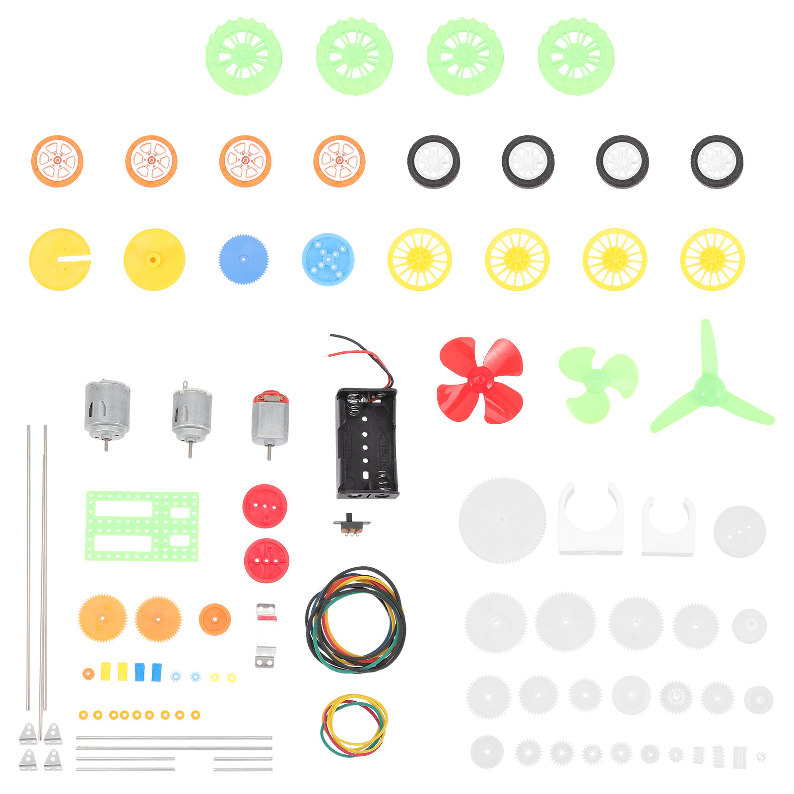 ชุดอุปกรณ์เสริมมอเตอร์ 112 ชิ้ - Science Project Kit บทวิจารณ์และราคา