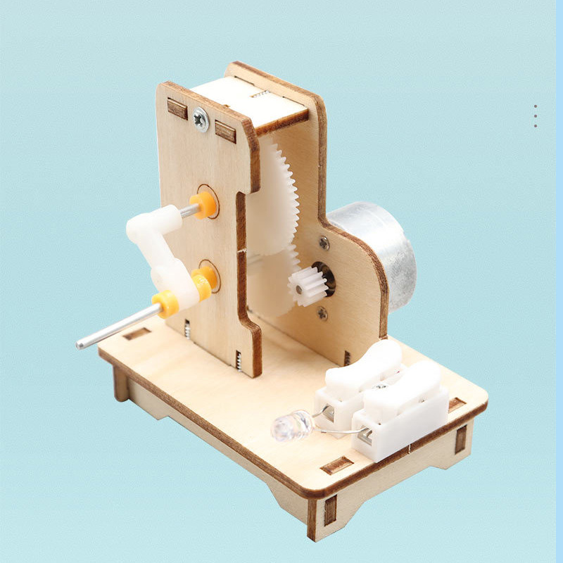 DIY Mini Hand Generator DIY กา - Science Project Kit บทวิจารณ์และราคา