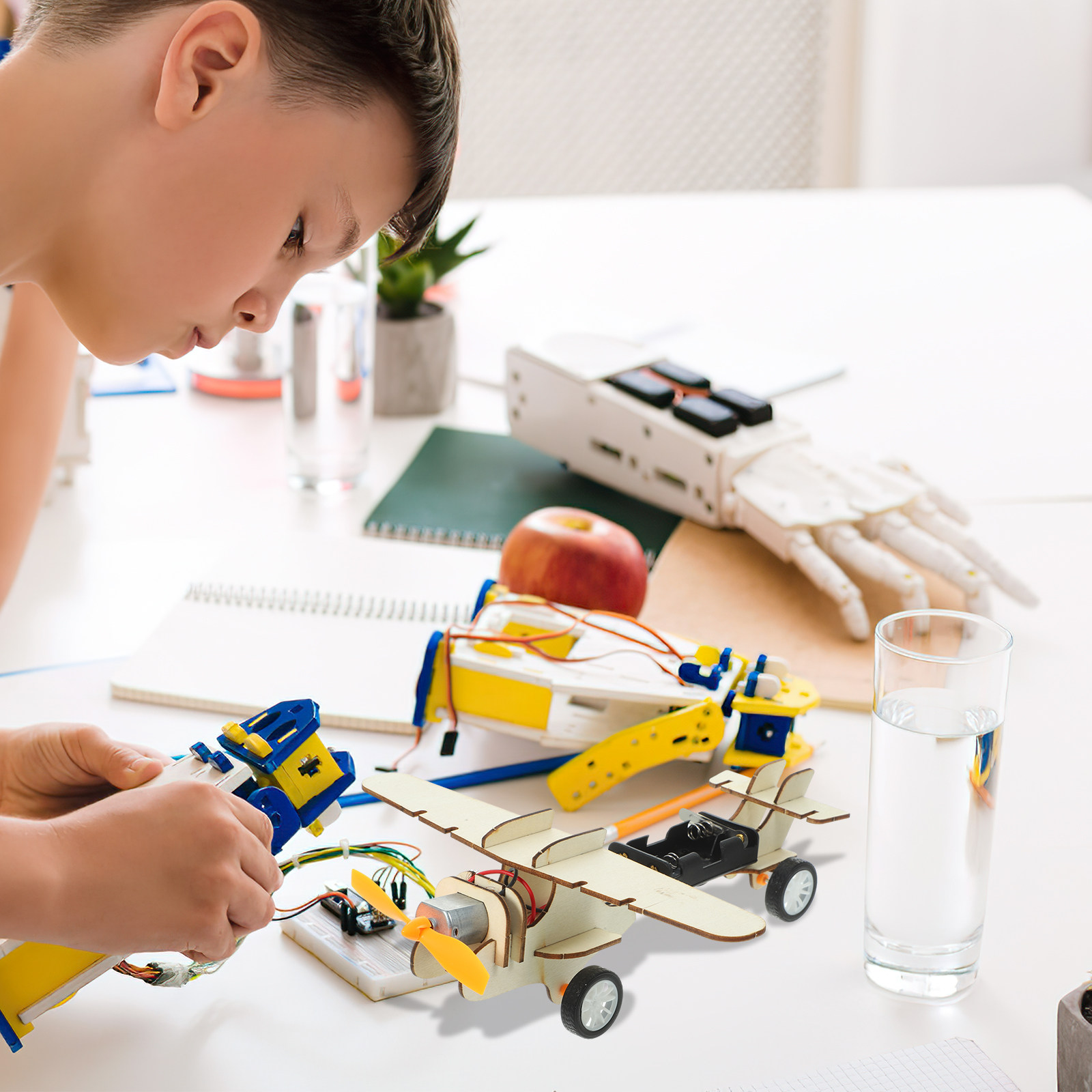 ชุดเครื่องบินร่อนไม้ DIY 1 ชุด - Science Project Kit บทวิจารณ์และราคา