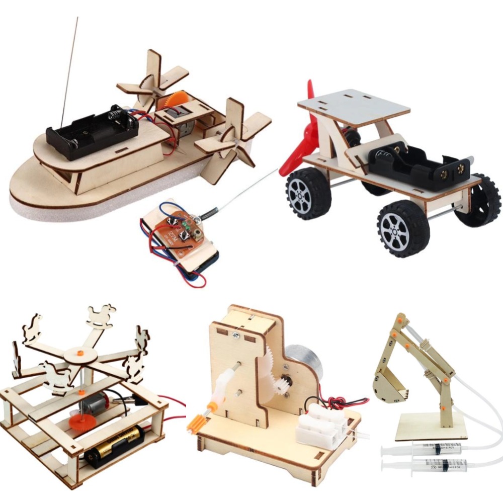 เรือของเล่นวิทยาศาสตร์แบบทำมือ - Science Project Kit บทวิจารณ์และราคา