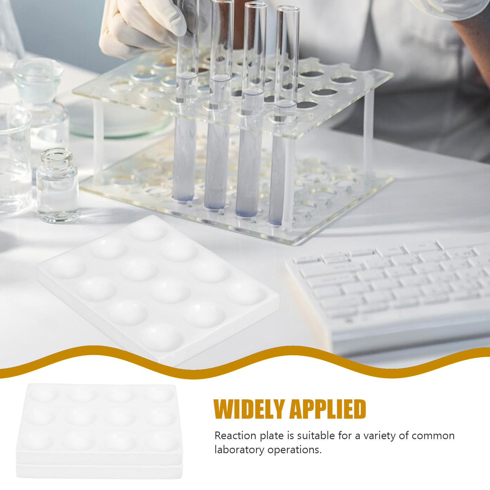แผ่นปฏิกิริยาเซรามิก 12 ช่อง ข - Science Experiment บทวิจารณ์และราคา