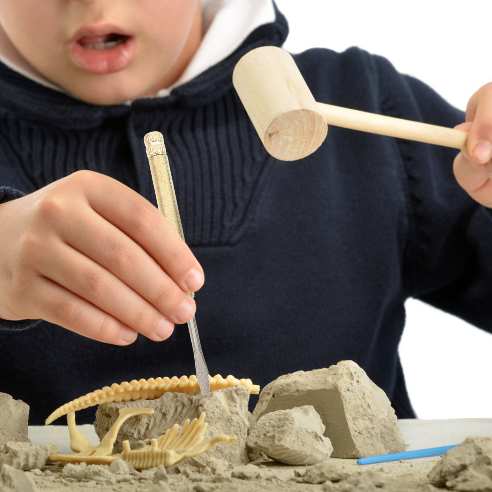ชุดเครื่องมือขุดสำหรับเด็ก 1 ช - Science Toys บทวิจารณ์และราคา