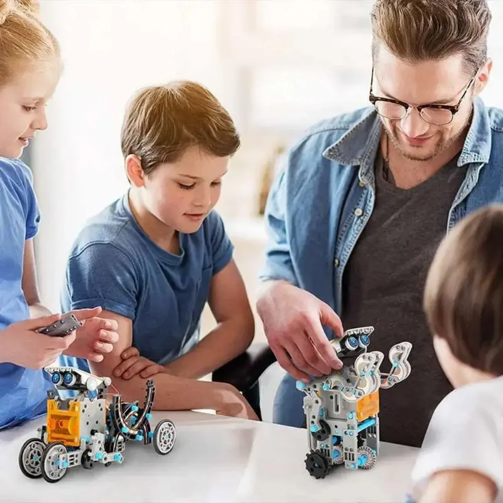 13 in 1 พลังงานแสงอาทิตย์หุ่นย - Science Project Robot บทวิจารณ์และราคา
