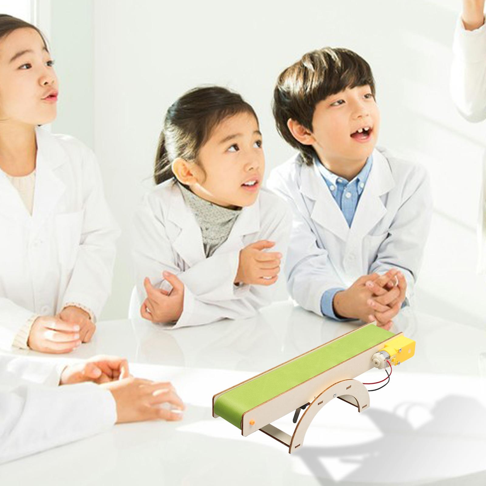 สายพานลําเลียง DIY อุปกรณ์อาคา - Science Project Kit บทวิจารณ์และราคา