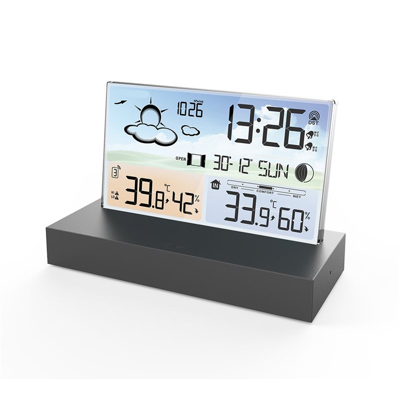 สินค้าใหม่มาแรงในสต็อก-สถานีตร - Weather Station Indoor บทวิจารณ์และราคา